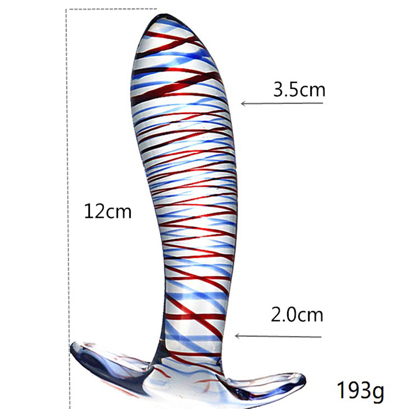 Pyrex Glass Dildo Large Beaded Anal Plug Vagina Prostate Massager Adult Sex Toy For Women And Lesbians - 10
