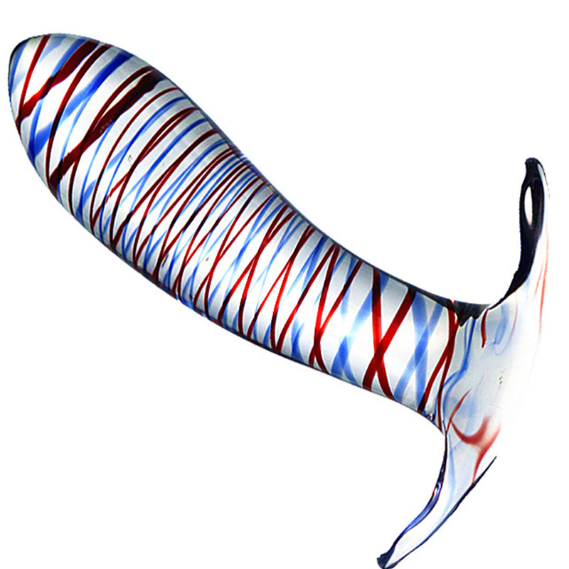 Pyrex Glass Dildo Large Beaded Anal Plug Vagina Prostate Massager Adult Sex Toy For Women And Lesbians - 3