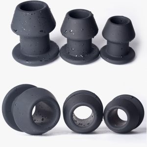 Huge Hollow Anal Plug Silicone Male Prostate Massage Vaginal Anus Speculum Large Butt And Tunnels Massager Sex Toys - 2