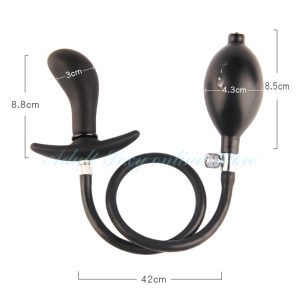 Super Large Inflatable Big Butt Plug Pump Anal Massager No Vibrator Balls Sex Toys For Women Man Gay - 2