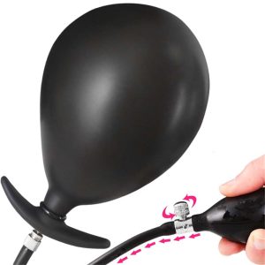 Super Large Inflatable Big Butt Plug Pump Anal Massager No Vibrator Balls Sex Toys For Women Man Gay