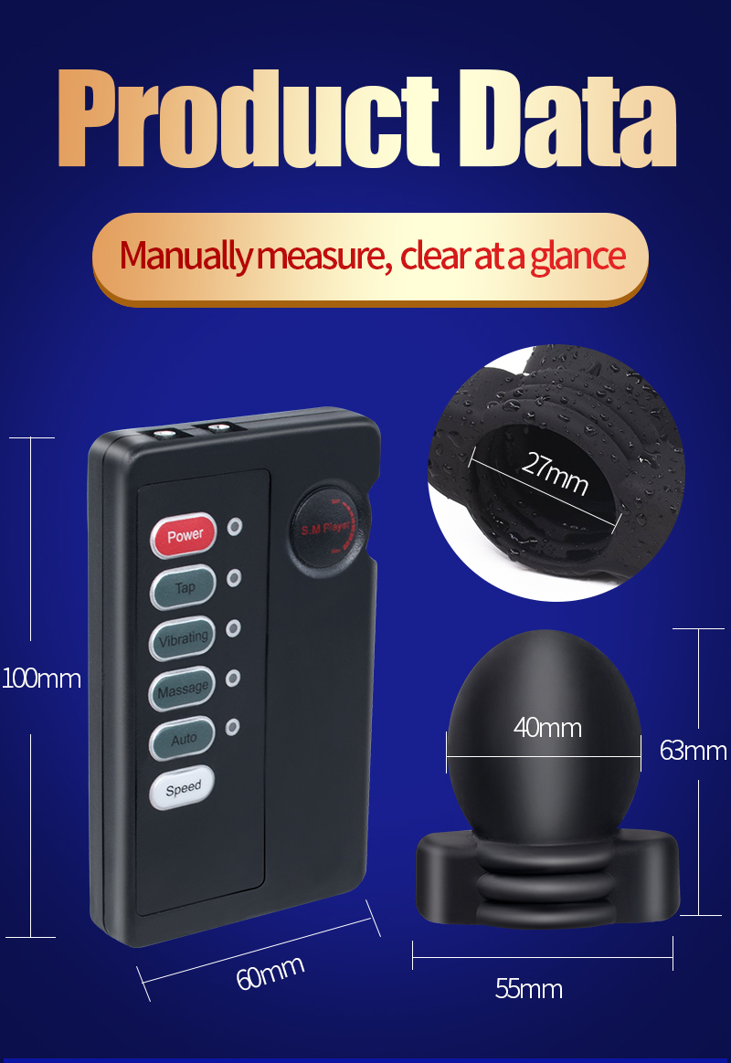 Electric Shock Therapy Penis Cage Glans Cap Tens Sleeve Sm Player Wave Chastity Device Medical Themed Adult Toy - 11
