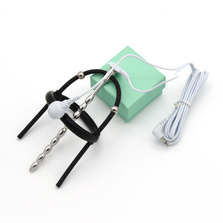 Dual Output Electro Stimulation Therapy Massager Electric Shock Accessories Medical Roleplay Toys For Sm Player - 5