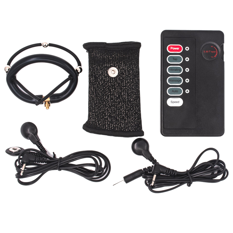 Erotic Estim Electric Penis Rings Bdsm Electro Cock Massage Glans Stimulation Sex Toy Electroshock Therapy Member Ring - 1