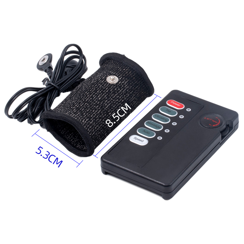 Erotic Estim Electric Penis Rings Bdsm Electro Cock Massage Glans Stimulation Sex Toy Electroshock Therapy Member Ring - 8