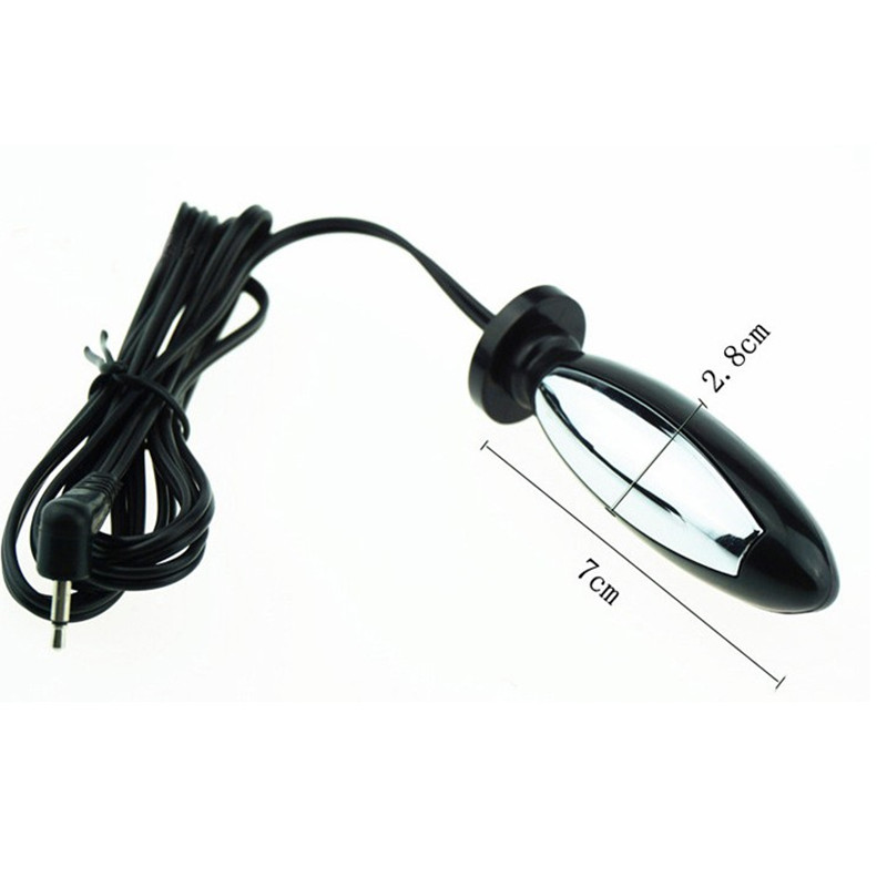 Deluxe Electrostimulation Anal Plug And Nipple Clamps Unisex Medical Fetish Sex Toys For Erotic Bdsm Play - 4