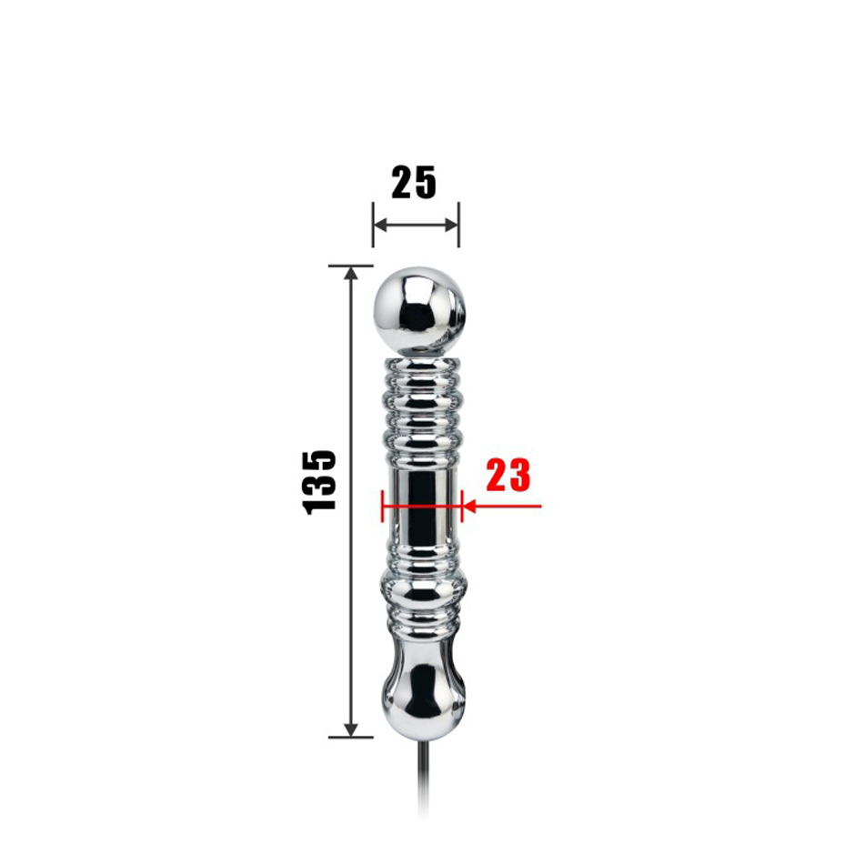 Adult Game Medical Themed Tens Electro Stimulator Dualpole Anal Plug Toy Eap 009 - 3