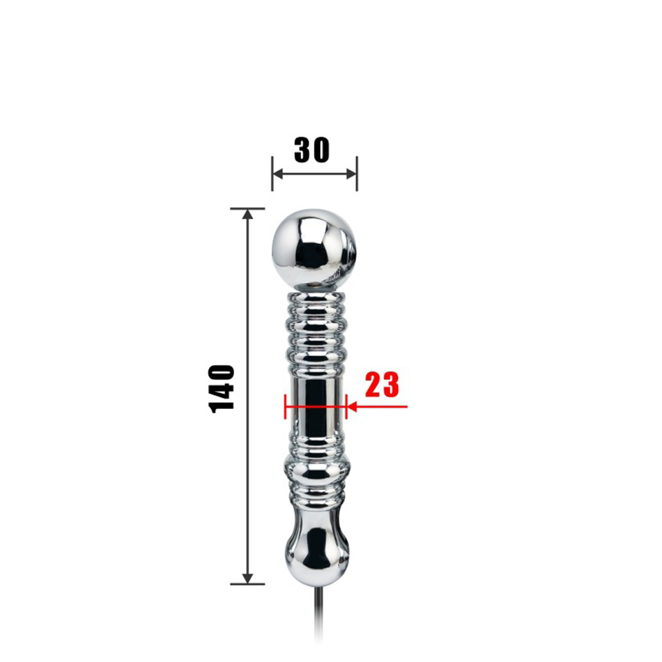 Adult Game Medical Themed Tens Electro Stimulator Dualpole Anal Plug Toy Eap 009 - 4