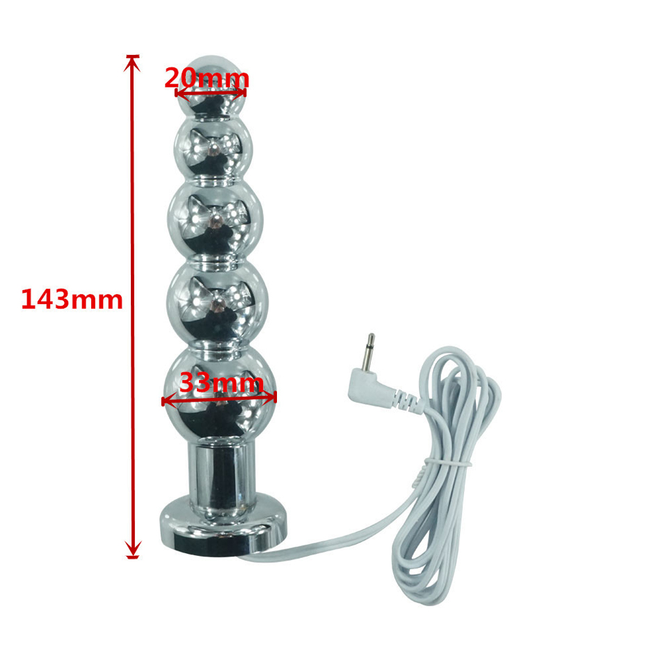 Adult Game Medical Themed Tens Electro Stimulator Dualpole Anal Plug Toy Eap 009 - 14