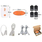 App Wireless Remote Control Massage Stimulator Orgasm Pads Usb Charge Patch Massager Electro Shock Kits Bdsm Sex Toys - 5