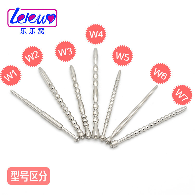 Deluxe Metal Urethral Sounding Plug With Electro Shock For Prolonged Pleasure Enlargement Electrode Gear Sex Toy - 1