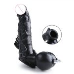 Electro Shock Sex Ball Stretcher Chastity Cage Cockrings Male Scrotum Ring Medical Stimulation Toys