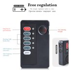 Electro Shock Sex Ball Stretcher Chastity Cage Cockrings Male Scrotum Ring Medical Stimulation Toys - 3