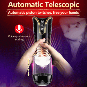 Automatic Male Masturbator For Men Electric Telescopic Pocket Vagina Real Pussy 18 & Adult Erotic Sex Toys - 2