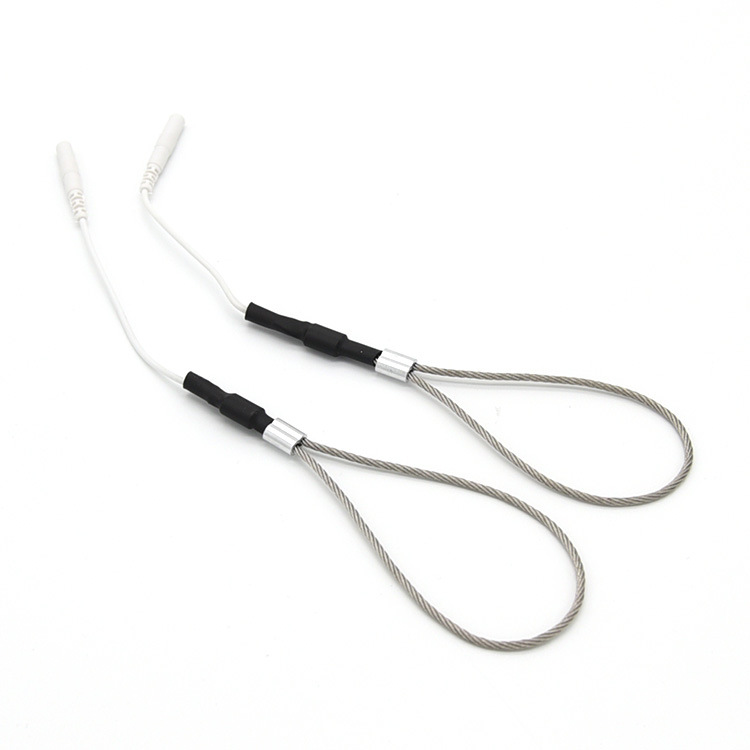 Electro Steel Wire Penis Ring Male Masturbation Tool Adult Sexual Stimulation Toy Electrical Shock Sex Aid For Men - 1