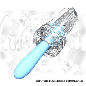 Masturbatory Cup Male Masturbator Transparent Realistic Vagina Soft Tight Pussy Sex Toys For Men Adult Products - 2