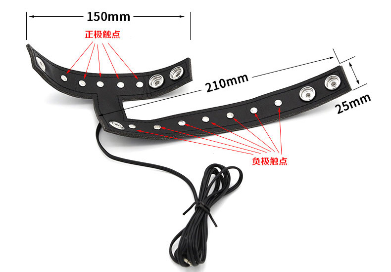 Advanced Wireless Remote Control Electro Muscle Stimulation Massage Pads With Anal Plug Penis Ring For Bdsm Shock Therapy Set - 8