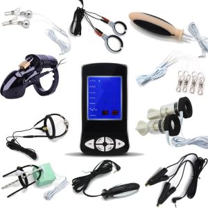 Electric Shock Host Electro Stimulation Medical Themed Toys Sex Products Therapy Massager For Women Men