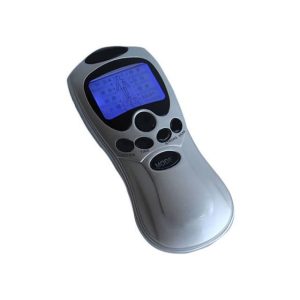 Electric Shock Host Plastic Silver Blue Screen Adjustable Male Chastity Device With Cuff Ring E-stim Cage Machine Suply Sex To