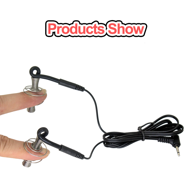 Womens Electric Shock Spiral Steel Wire Nipple Clips Bdsm Labia Clamps Breast Clitoral Massager Sex Toy - 6