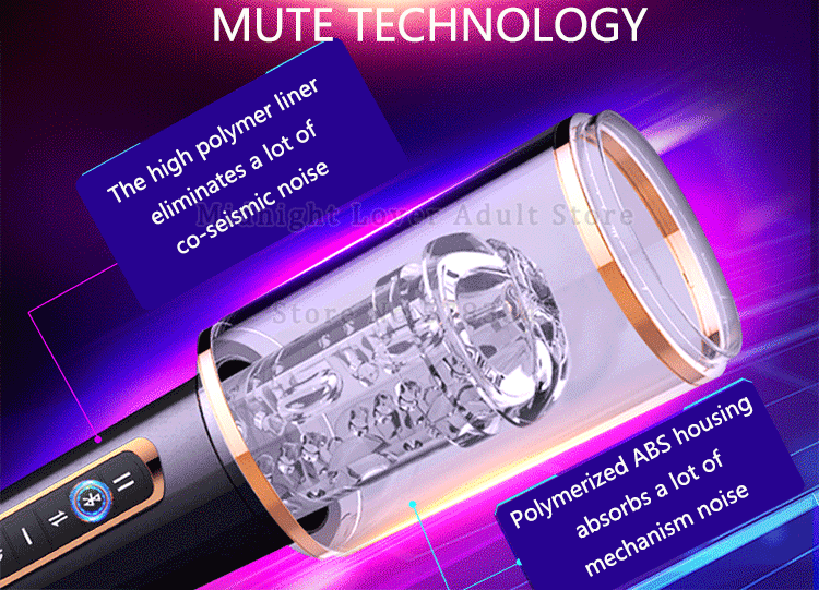 Automatic Bluetooth Male Masturbator Realistic Feel Telescopic Sex Toy Adult Pleasure Device For Men - 13