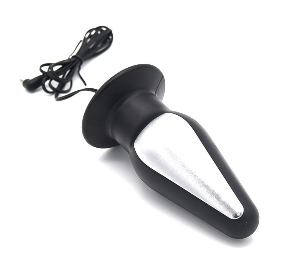 Intelligent Remotecontrolled Medical Themed Sex Toys Electro Shock Kit With Anal Plug Penis Ring Massage Patch - 6