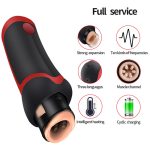 Sex Shop High-speed Piston Automatic Telescopic Male Masturbator Intelligent Heating Penis Masturbation Cup Toys For Men - 6