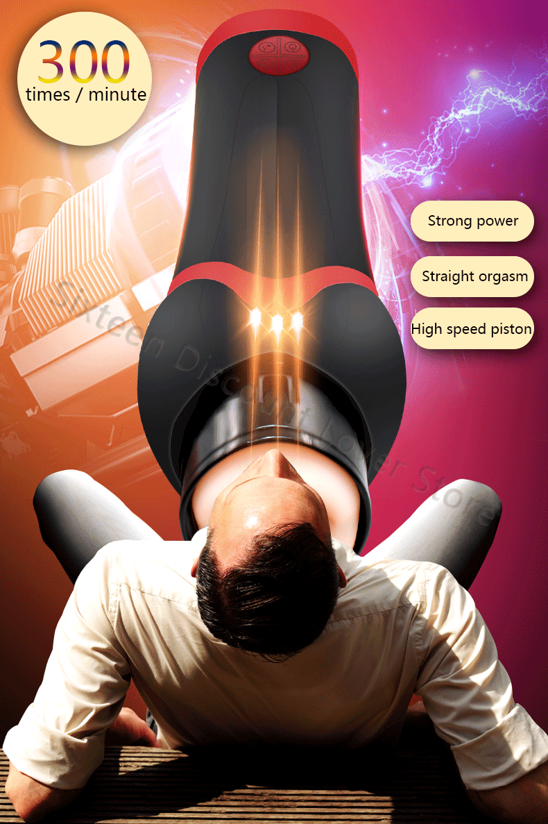 Automatic Male Masturbator Cup With Intelligent Heating Highspeed Telescopic Piston For Sensational Pleasure - 2