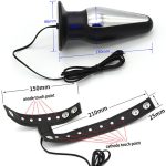 Intelligent App Remote Control Electro Shock Kit Anal Plug Penis Ring Sleeve Massage Patch Medical Themed Stimulation Sex Toys - 5