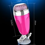Male Masturbation Adult Sex Toys Hands-free Men's Vibration Pocket Pussy Realistic Tpe Vagina Uterus Penis Massager Aircraft Cup - 6