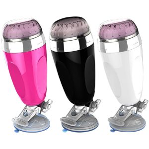 Male Masturbation Adult Sex Toys Hands-free Men's Vibration Pocket Pussy Realistic Tpe Vagina Uterus Penis Massager Aircraft Cup