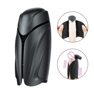 Mannuo 18 & Blowjob Male Masturbator Vagina Pocket Pussy Pulse Vibrators Sex Toy For Men Penis Lasting Trainer Masturbation Cup