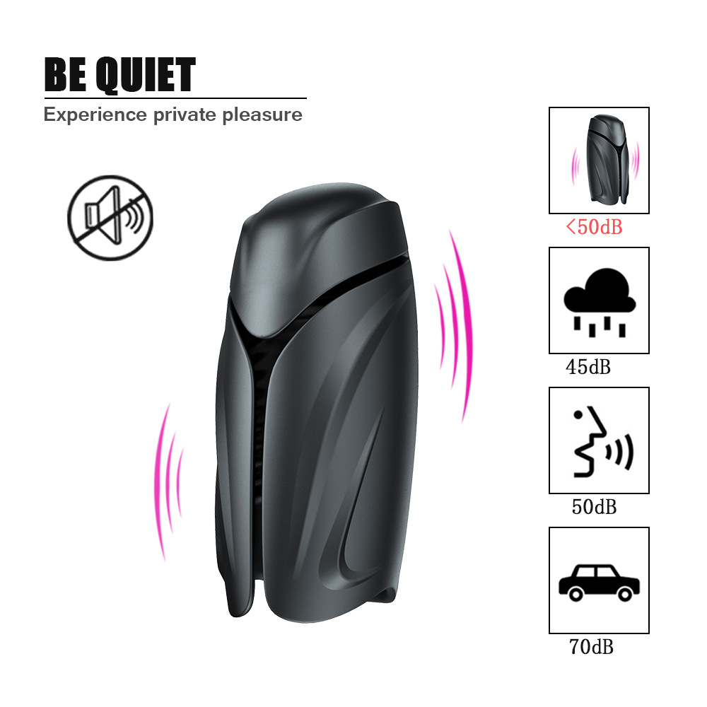 Mannuo 18 Male Masturbator Cup Longlasting Penis Trainer Realistic Vagina Blowjob Stimulation Pulse Vibrators Discreet Pocket Pussy Adult Sex Toy For Men - 4