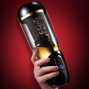 Male Masturbator Automatic Telescopic Rotation Vagina Real Pussy For Men 18 & Electric Fuckmachine Sex Toys Masturbatings