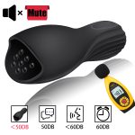 10 Mode Delay Penis Male Trainer Automatic Vibrator Masturbation Oral Orgasm Glans Stimulation Massager Man Sex Toy - 4