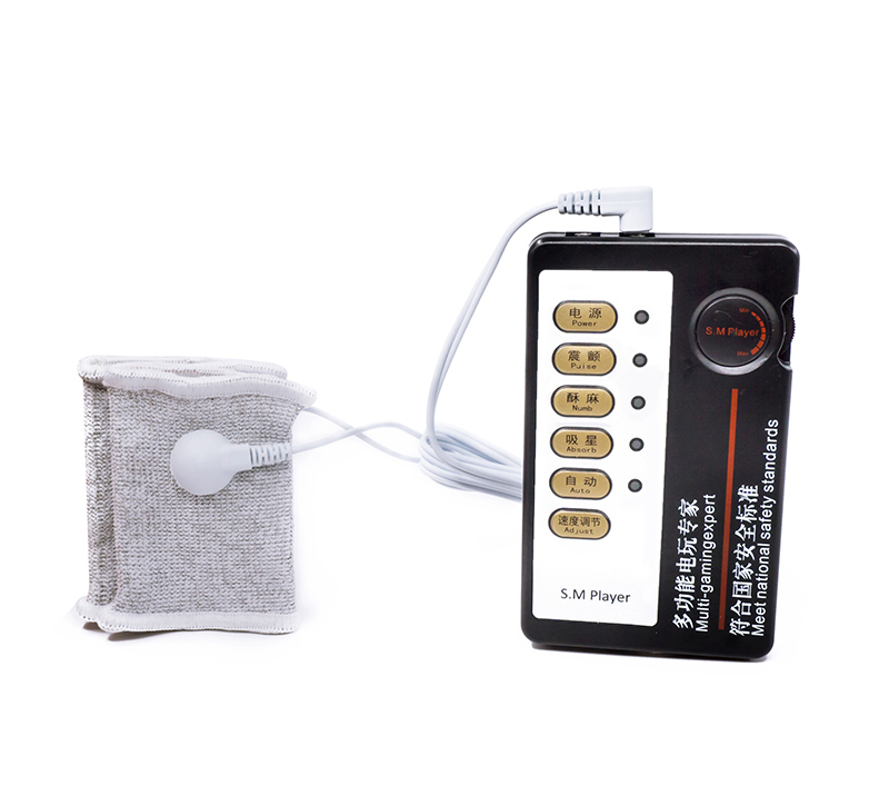 Male Estim Electrical Massage Penis Sleeve Intimate Electro Shock Cock Ring Adult Pleasure Sex Toy - 8