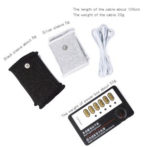 Electric Shock Penis Sleeve For Male Cock Ring Electro Massager Intimate Goods E-stim Member Rings Electrical Sex Toys - 2