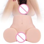 2 5kg Male Masturbator Sex Toys Huge Life-size 2hole Lifelike Men Adult Toy 3d Realistic Pussy Ass Silicone Vagina Anal Anus - 3