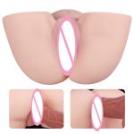 2 5kg Male Masturbator Sex Toys Huge Life-size 2hole Lifelike Men Adult Toy 3d Realistic Pussy Ass Silicone Vagina Anal Anus