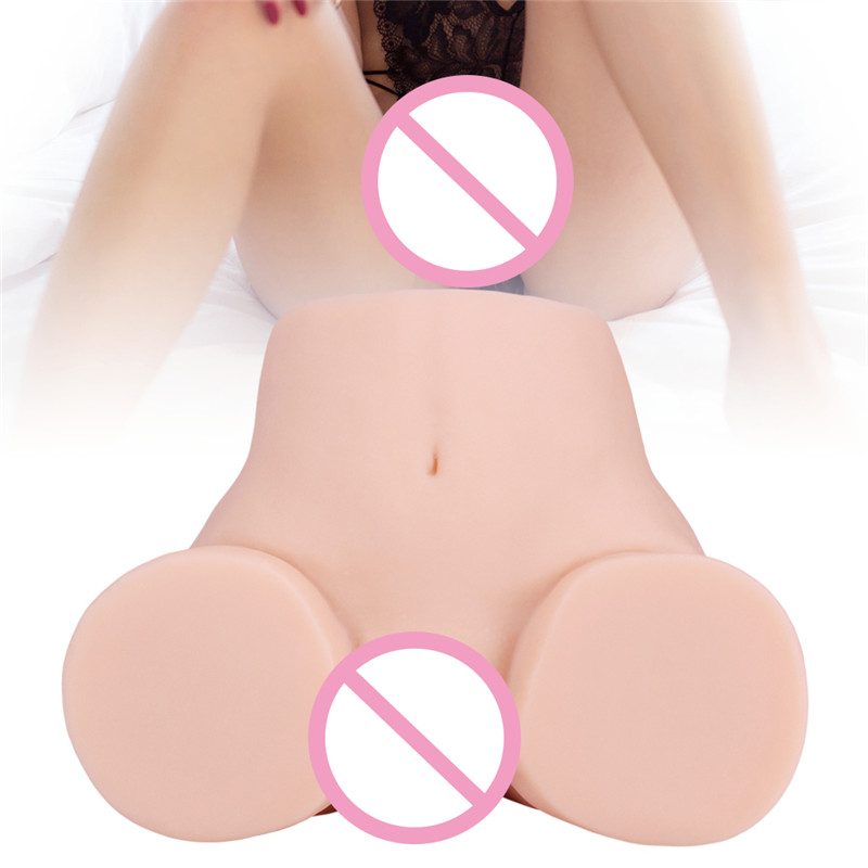 Realistic Fullsize 25kg Male Masturbator Silicone Adult Toy Dual Hole Vagina And Anal - 5
