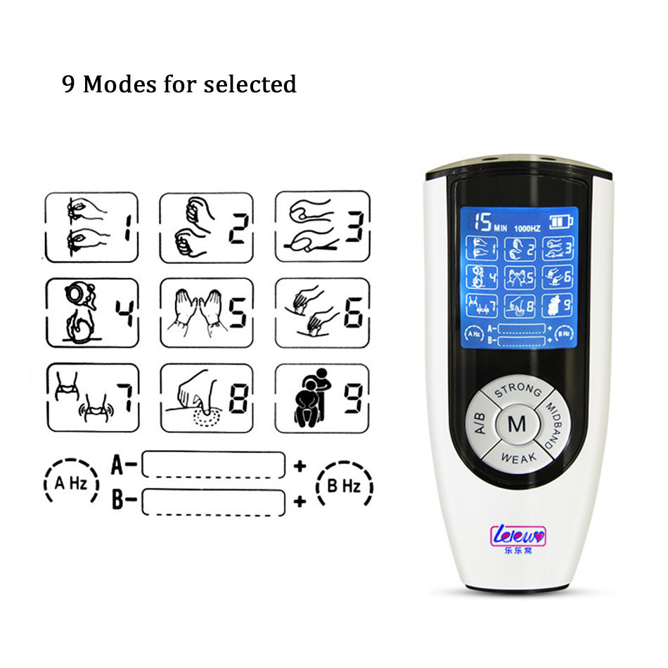 High Performance Electro Shock Anal Plug Adult Intimate Massager Medical Themed Roleplay Game Toy Djxp004 - 3