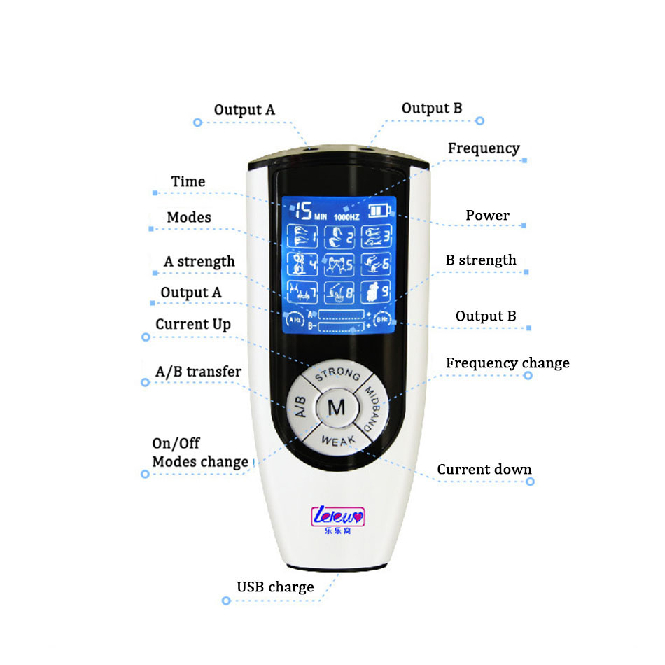 High Performance Electro Shock Anal Plug Adult Intimate Massager Medical Themed Roleplay Game Toy Djxp004 - 4