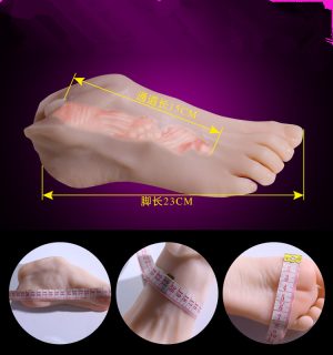 Mannequin Foot Japanese Silicone Pocket Pussy Masturbation Full Life Size Fake Model Fetish Toy Sexy Love Doll - 3