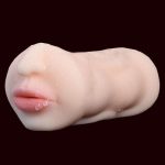 Blowjob Male Masturbator For Men Blow Job Practice Sucking Pussy Penis Vibrator Oral Mouth Deep Throat Pocket Sex Toy - 2