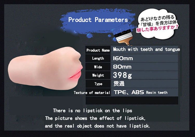 Male Masturbator With Deep Throat Pocket Oral Simulation Vibrator Function For Realistic Pleasure Experience - 4