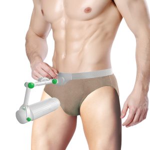 Wearable Aircraft Cup Adjustable Articulated Arm Penis Massager Remote Control Automatic Telescopic Masturbation Adult Sex Toys - 2