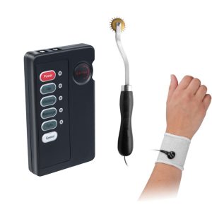 Penis Torture Electro Roller Wheel Electric Shock Pinwheel Medical Fetish Scrotum Stimulating Sex Toys E-stim