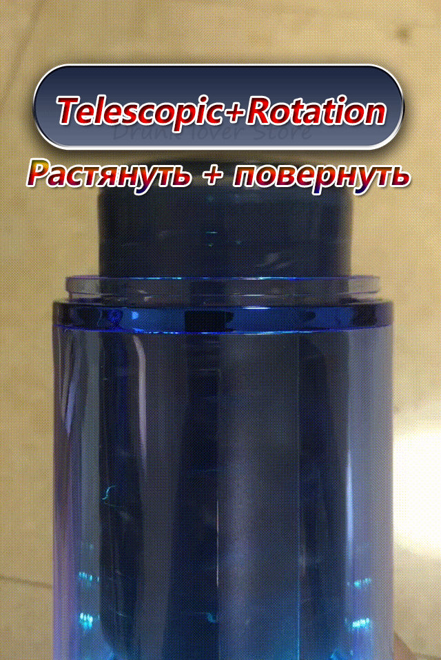 Automated Male Masturbator With Bluetooth Sexy Moans Realistic Vagina Piston Telescopic Rotation - 9
