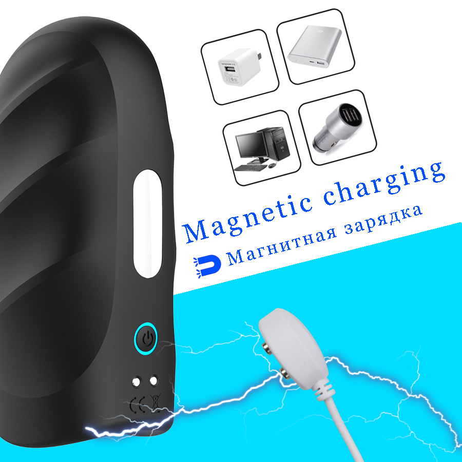 Advanced Mens 10speed Vibrating Masturbator Adult Pleasure Toy For Stamina Training Delayed Ejaculation Helper - 5
