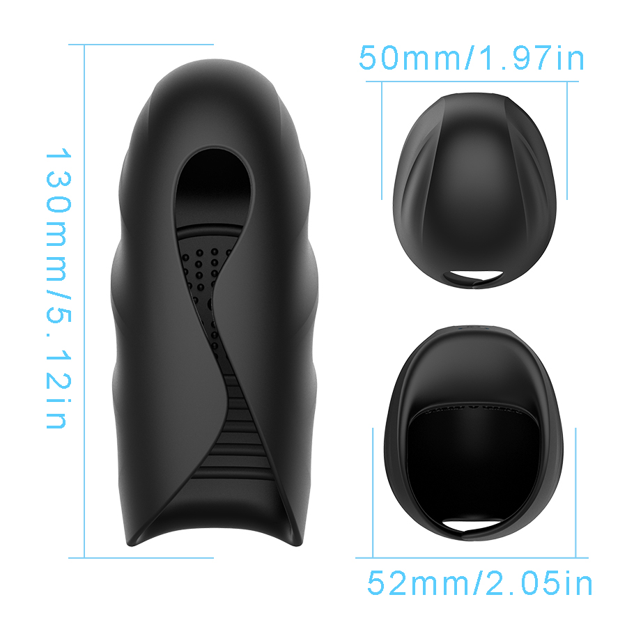 Advanced Mens 10speed Vibrating Masturbator Adult Pleasure Toy For Stamina Training Delayed Ejaculation Helper - 2